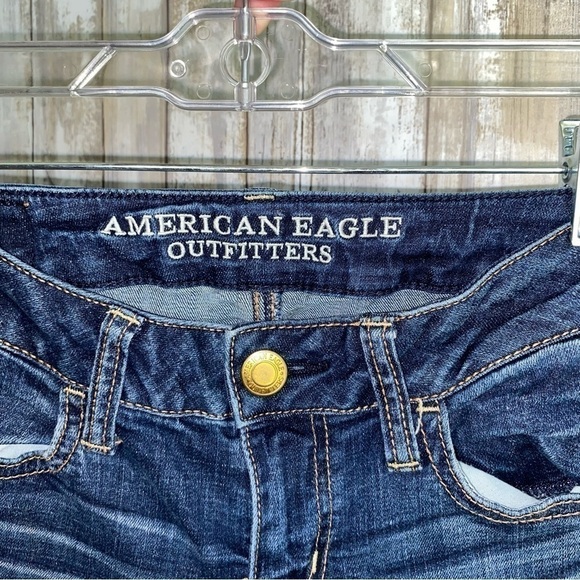American Eagle Jegging Super Stretch Medium Wash Jeans - Picture 5 of 7